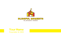 Circus Tent Business Card Image Preview