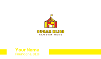 Circus Tent Business Card Image Preview