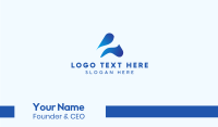 Wave Triangle Business Card