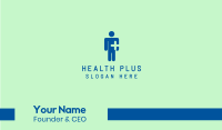 Medical Health Person  Business Card Image Preview