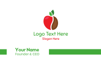 Apple Bean Business Card Design