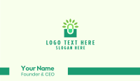 Green Herbal Medicine Business Card