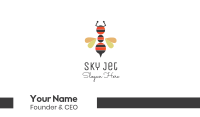 Ant Bee Insect Business Card