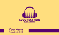 Producer Business Card example 1