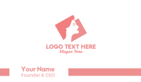 Negative Space Business Card example 4