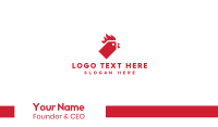 Rooster Tag Business Card