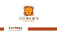 Mane & Lion Business Card