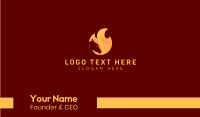 Fiery Horse Business Card