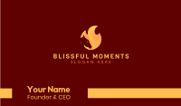 Fiery Horse Business Card Image Preview