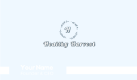 Beauty Spa Letter Business Card Image Preview