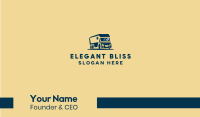Cargo Delivery Truck Business Card
