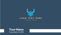 Blue Cow Royalty  Business Card Design