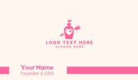 Pink Lovely Lotion Business Card