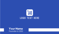 Retailer Business Card example 2