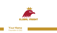 Red Eagle King Business Card
