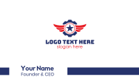 Automotive Gear Wing Star Business Card