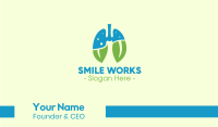 Fresh Breath Lungs Business Card