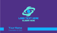 Blue Galaxy Business Card