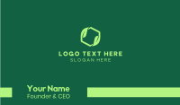 Green Eco Package Business Card