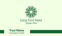 Nature Fern Pattern  Business Card