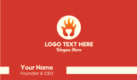 Flare Business Card example 1