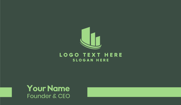 Eco Real Estate  Business Card Design Image Preview