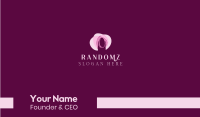 Nail Business Card example 1