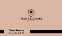 Lawfirm Business Card example 2