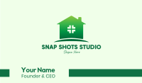 Green Medical Home Business Card