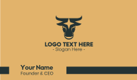 Bull Star Business Card Design