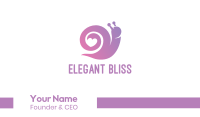 Purple Heart Business Card example 1