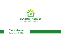 Green House Camera  Business Card Image Preview