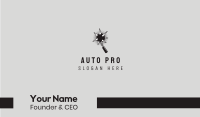 Medieval Morning Star Weapon Business Card