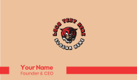 Tiger Mask Man Gaming Business Card