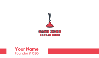Plunger Games Business Card Image Preview