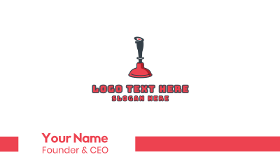 Plunger Games Business Card