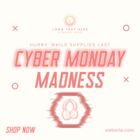 Gadget Cyber Monday Instagram Post Design