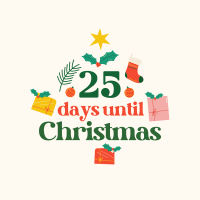 Christmas Countdown Instagram Post