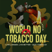 Say No to Tobacco Instagram Post