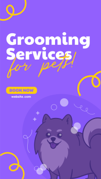 Premium Grooming Services Facebook Story