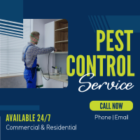 Professional Pest Control Linkedin Post Design
