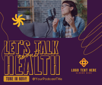 Health Wellness Podcast Facebook Post