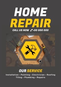 All Repair Poster Design