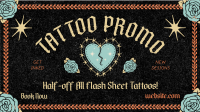 Retro Tattoo Shop Video Design