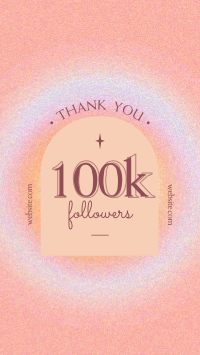 Fancy Grain 100k Followers Facebook Story