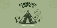 Weekend Glamping Rentals Twitter Post