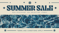 Retro Summer Sale Animation