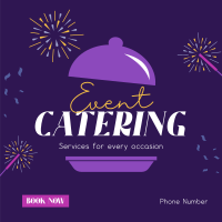 Party Catering Instagram Post Design