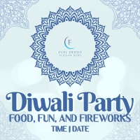 Traditional Diwali Celebration Instagram Post Image Preview