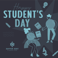 Student Geometric Day Instagram Post